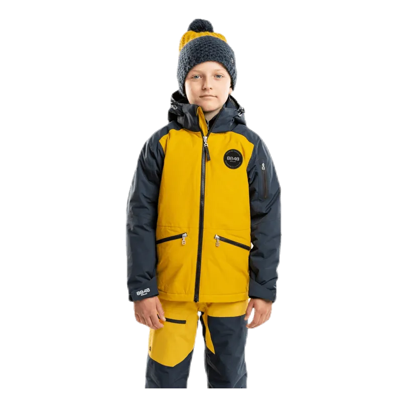 8848 Altitude Ashton Junior Jacket Yellow