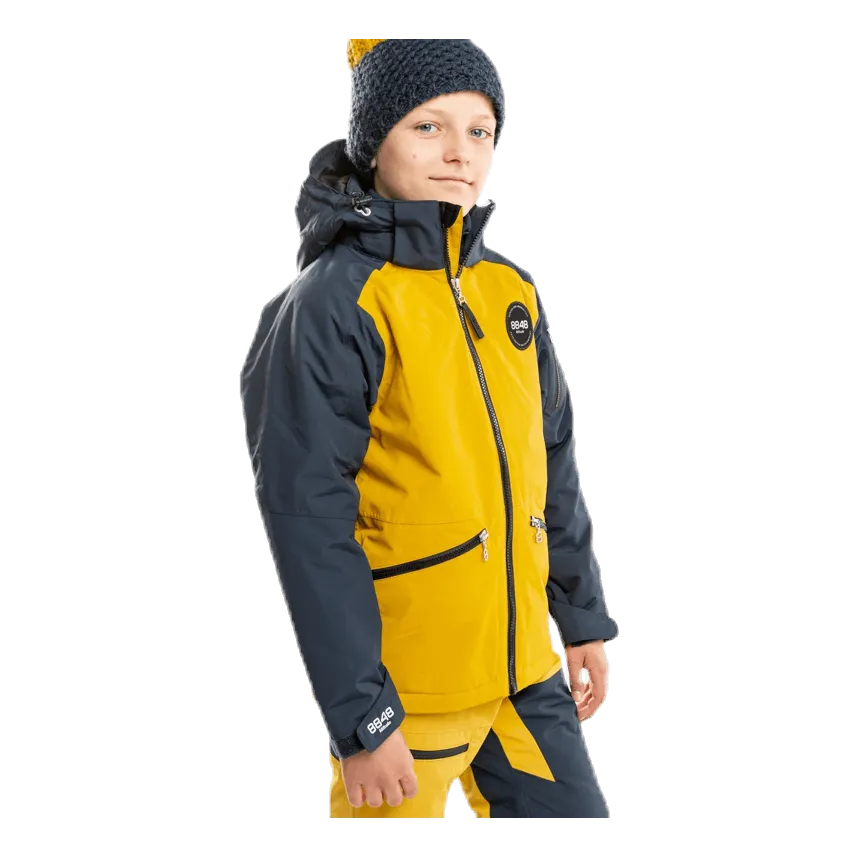 8848 Altitude Ashton Junior Jacket Yellow