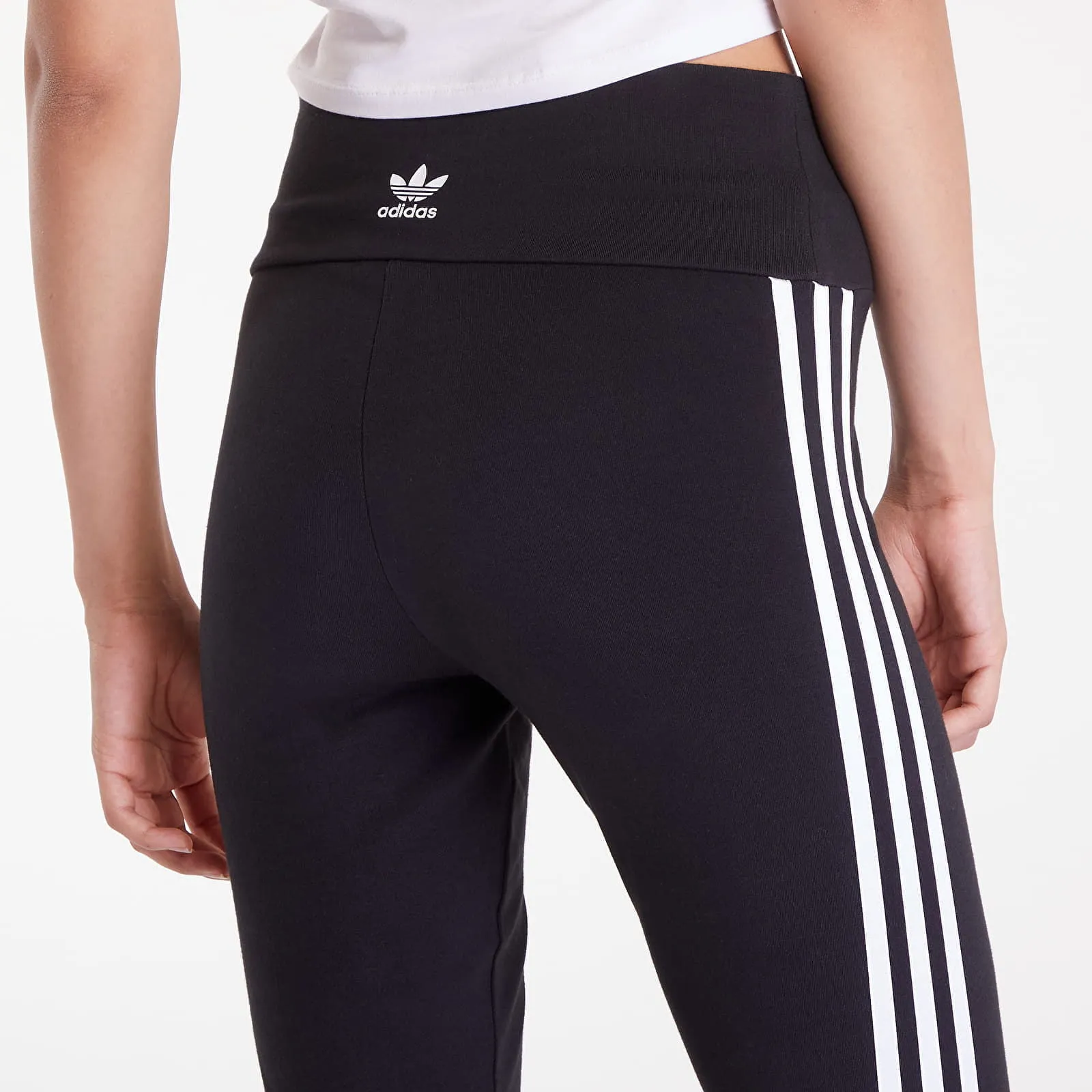 adidas Originals Black 3-Stripes Leggings