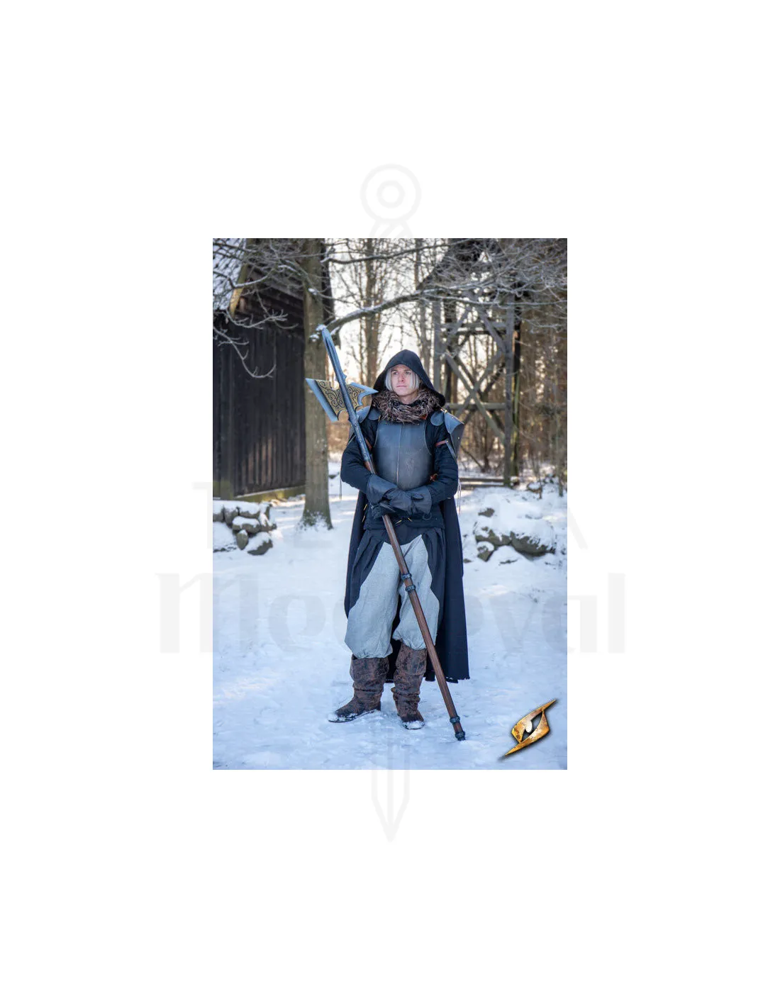 Alabarda Imperial larga para LARP (220 cm.)