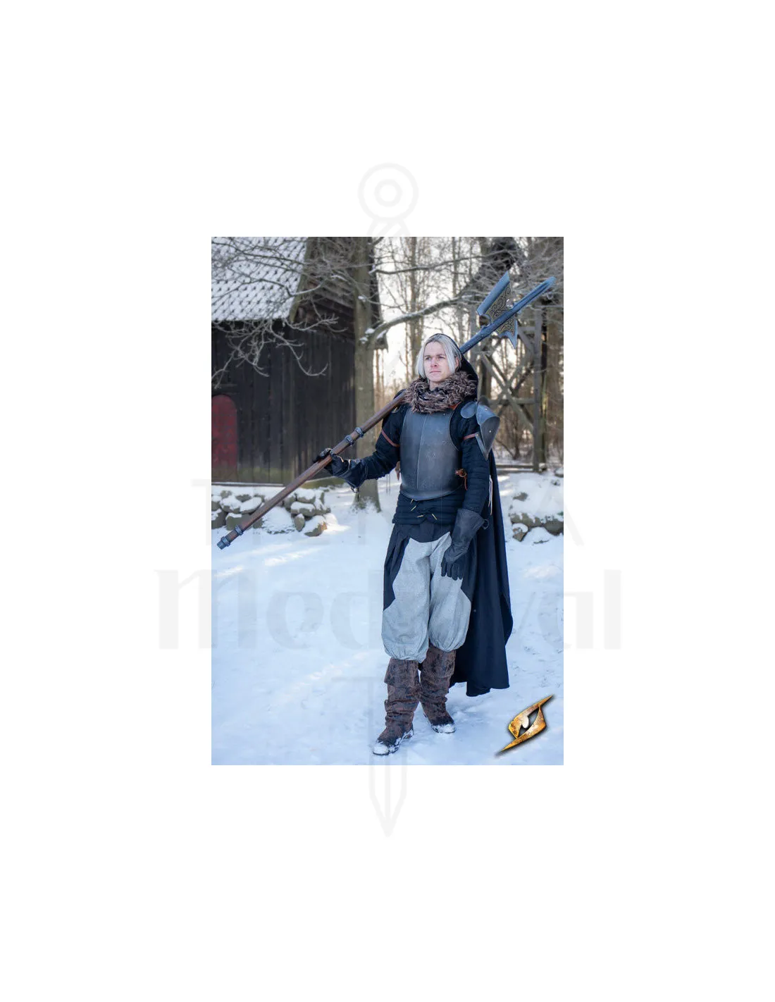 Alabarda Imperial larga para LARP (220 cm.)