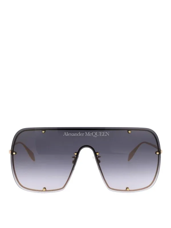 Alexander Mcqueen Gafas De Sol - Dorado