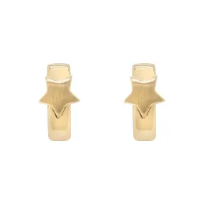 Aretes Bebe STAR - oro 14k amarillo