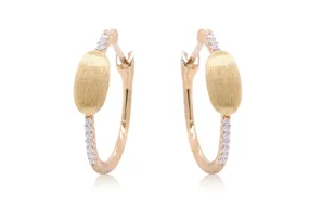 Aretes Dancing in the rain ELITE - Oro 18k amarillo - 0.12ct