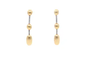 Aretes Dancing in the rain ELITE - Oro 18k amarillo - tres