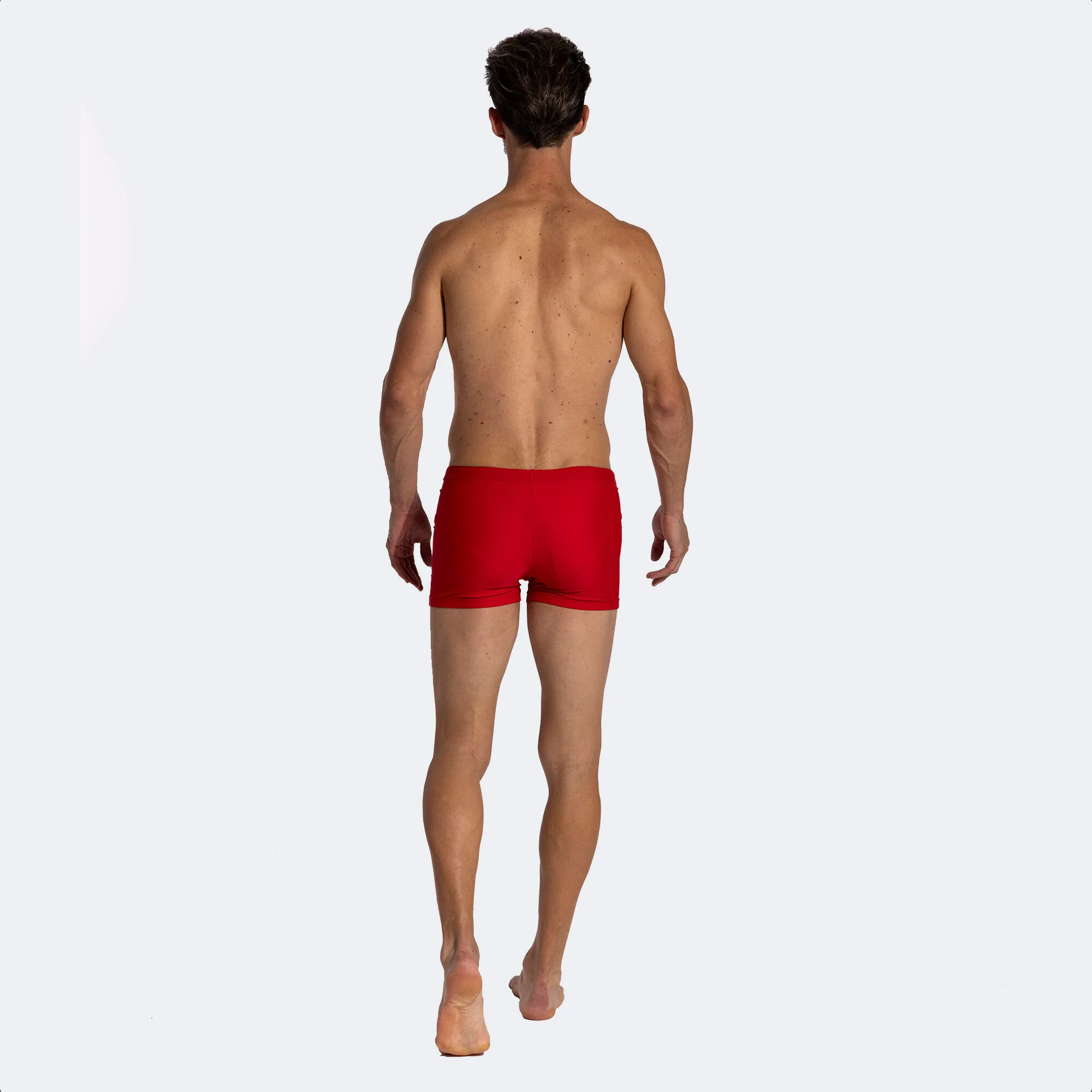 Bañador boxer hombre Shark III rojo