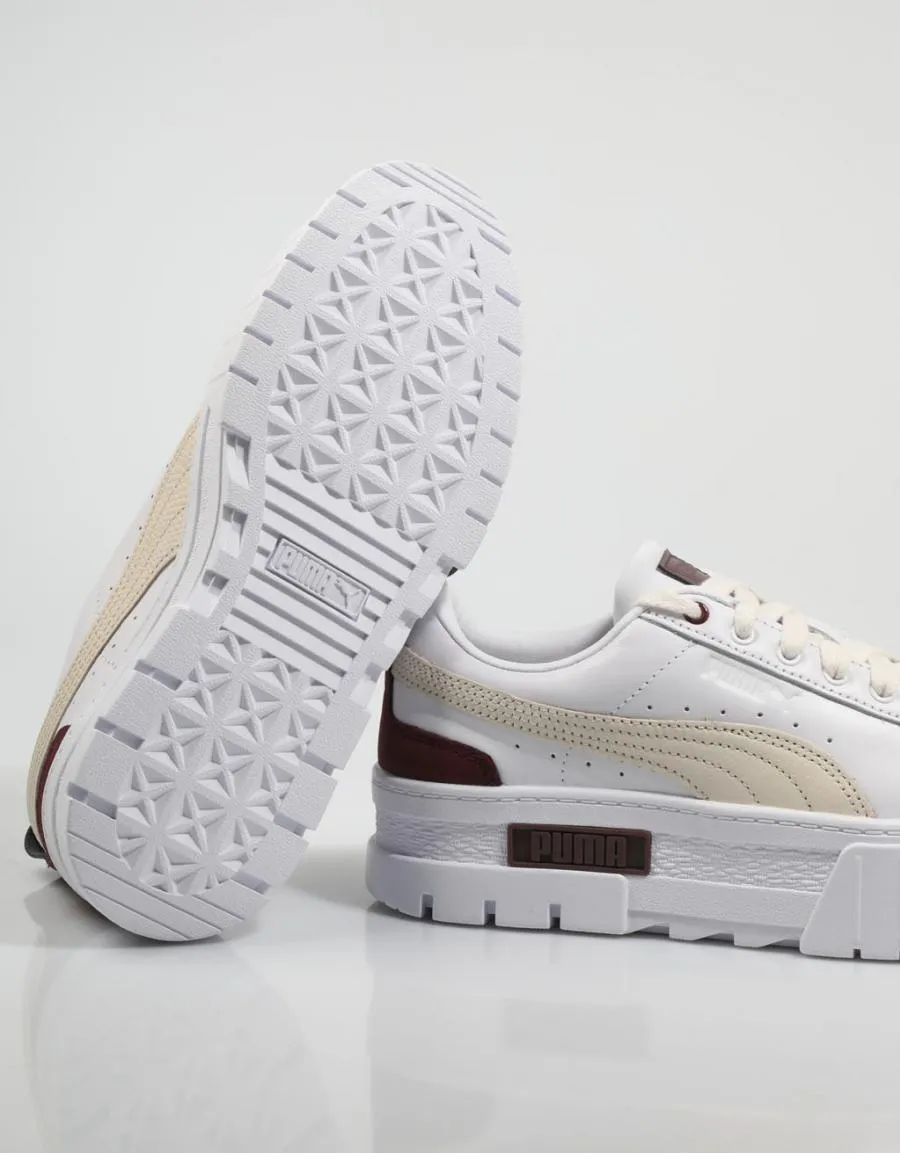  baskets PUMA Mayze Luxe en Blanc 80728