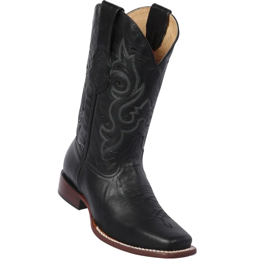 Botas de Cuero Grasso Original Horma Rodeo Cuadrada Q8125405