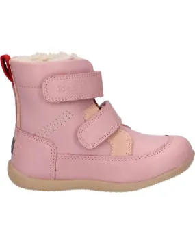 Botas de Niña KICKERS 909770-10 BAMAKRATCH CUIR 13 ROSE