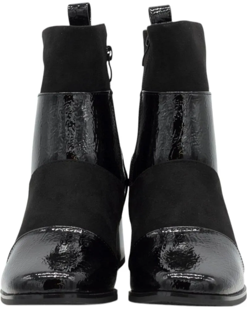 Botines AMARPIES  de Mujer BOTINES DE MUJER AMD27129 EN  NEGRO