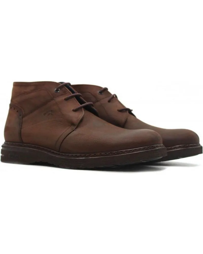 Botines de Hombre FLUCHOS BOTAS PIEL MARRON DESERT CASTANOCOM 1