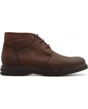 Botines de Hombre FLUCHOS BOTAS PIEL MARRON DESERT CASTANOCOM 1