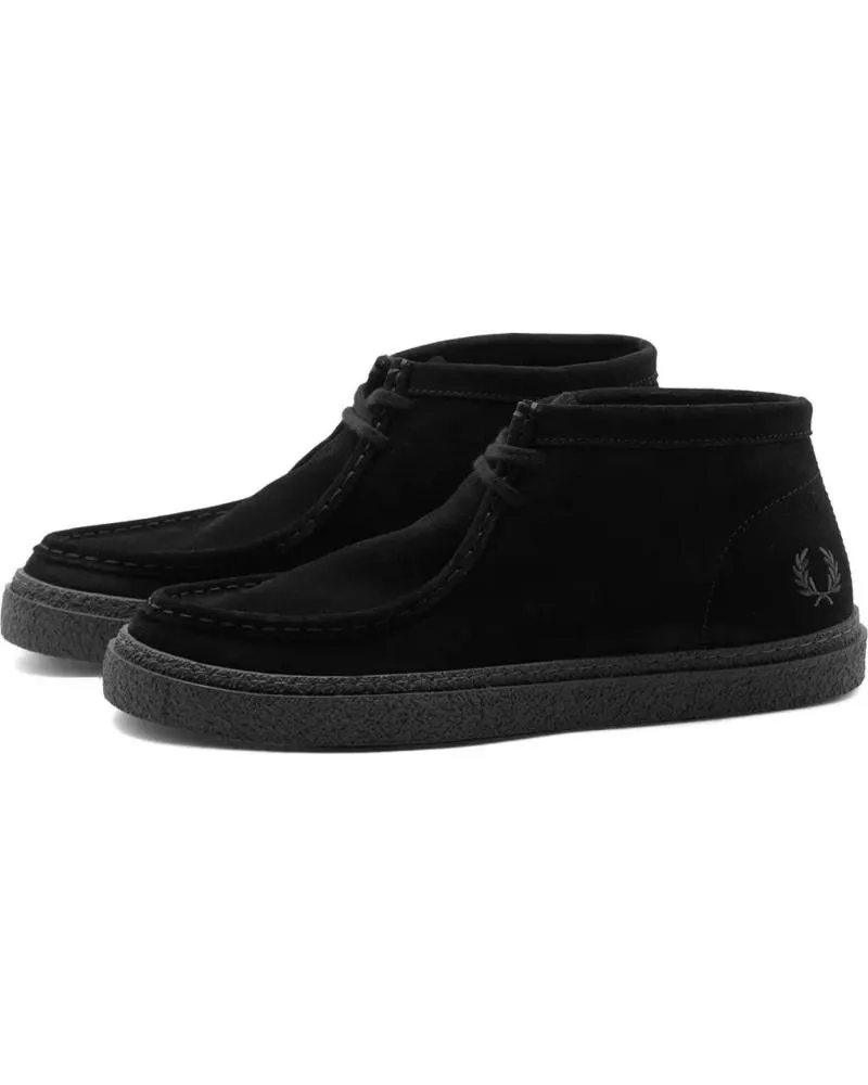 Botines FRED PERRY  de Hombre DAWSON MID SUEDE B4351 - 41  BLACK