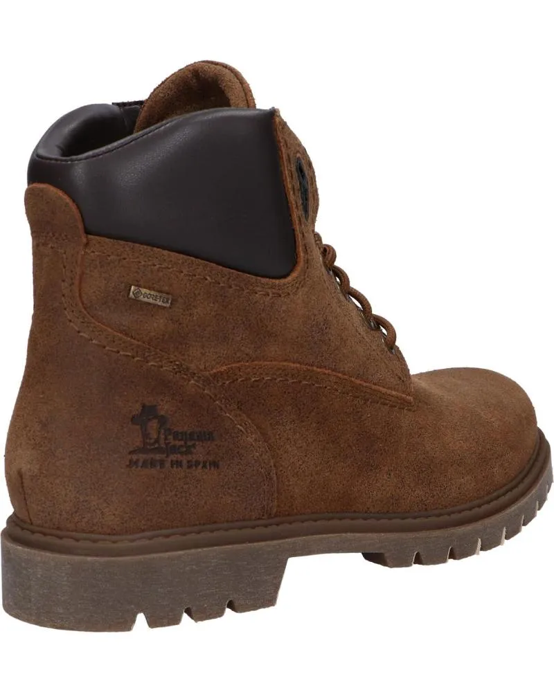 Botines PANAMA JACK  de Hombre AMUR GTX C34  VELOUR MARRON