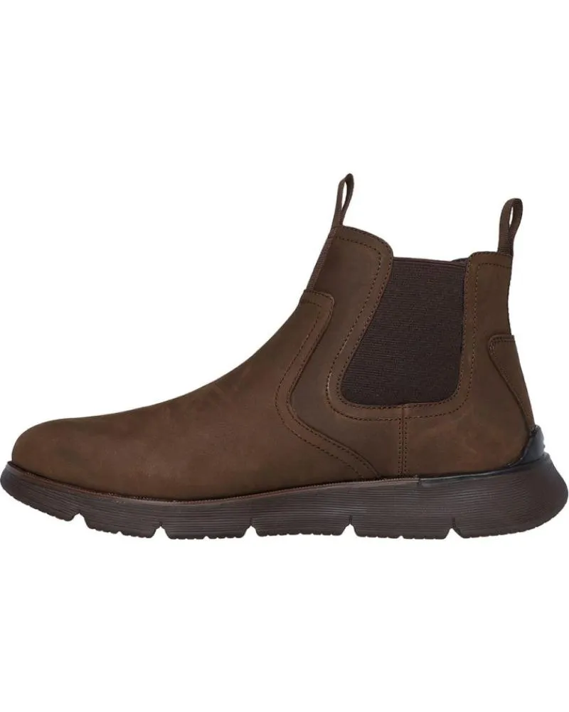 Botines SKECHERS  de Hombre BOTAS AUGUSTINO-PAULO HOMBRE MARRON  MARRóN