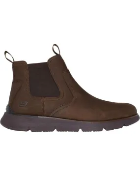 Botines SKECHERS  de Hombre BOTAS AUGUSTINO-PAULO HOMBRE MARRON  MARRóN