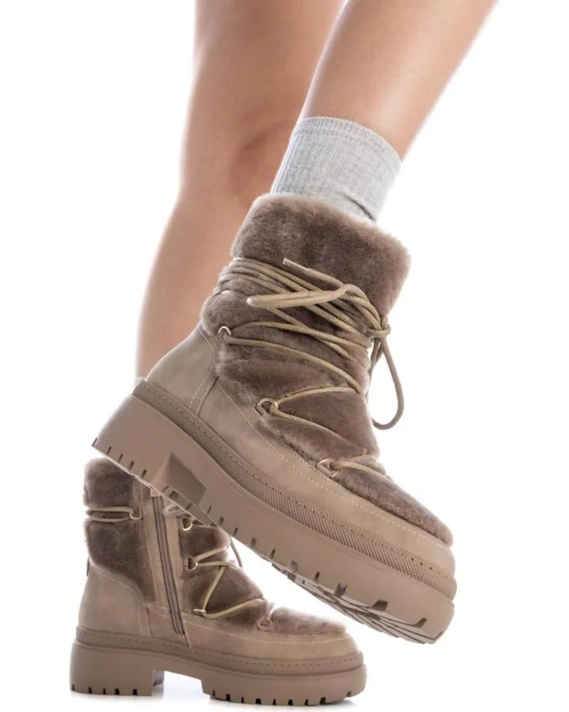 Botines XTI  de Mujer 143504  TAUPE