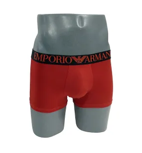 Boxer Emporio Armani de Microfibra en rojo