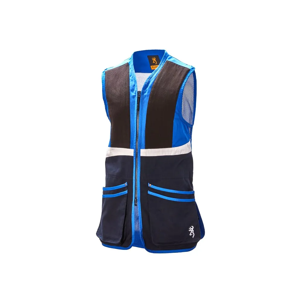 Browning Chaleco de Tiro Deportivo Sporter Curve Blue