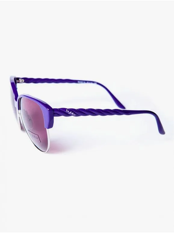 Byblos Gafas de sol morado clubmaster