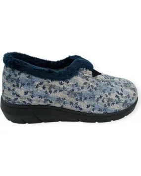 Calzado de casa ROAL  de Mujer ZAPATILLA CASA CERRADA  AZUL