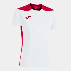 Camiseta manga corta mujer Championship VI blanco rojo