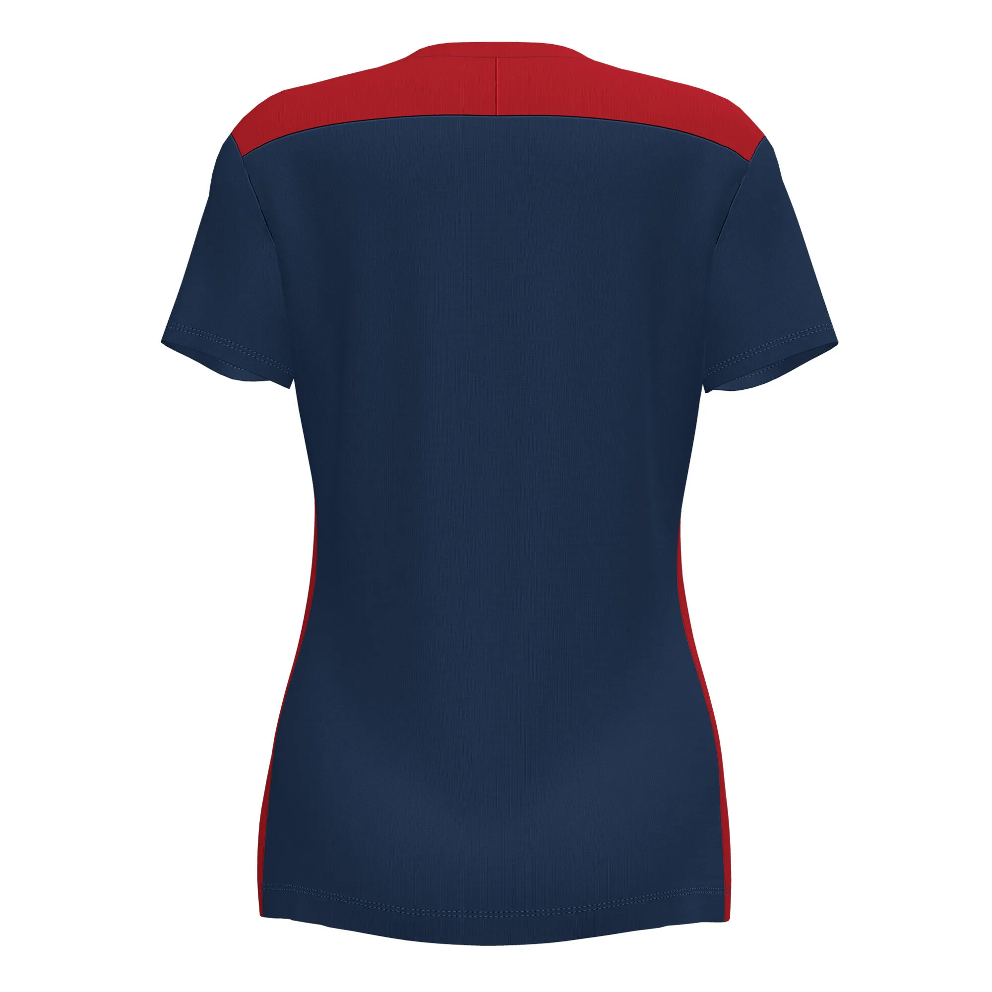 Camiseta manga corta mujer Championship VI marino rojo