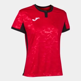 Camiseta manga corta mujer Toletum II rojo negro