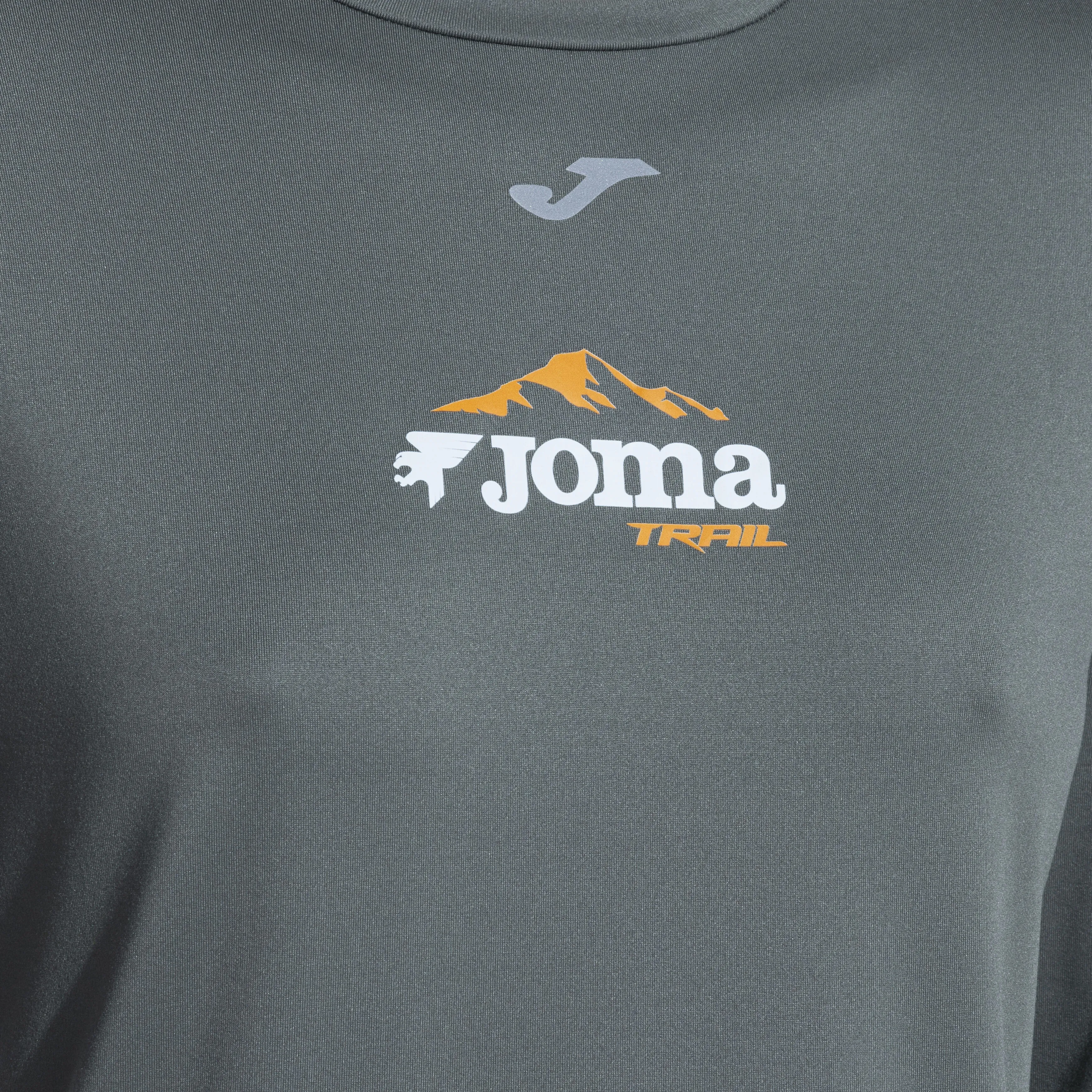 Camiseta manga larga mujer Oficial Joma Trail Team caqui