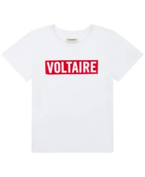 Camiseta Niño ZADIG & VOLTAIRE Logo Fondo Rojo