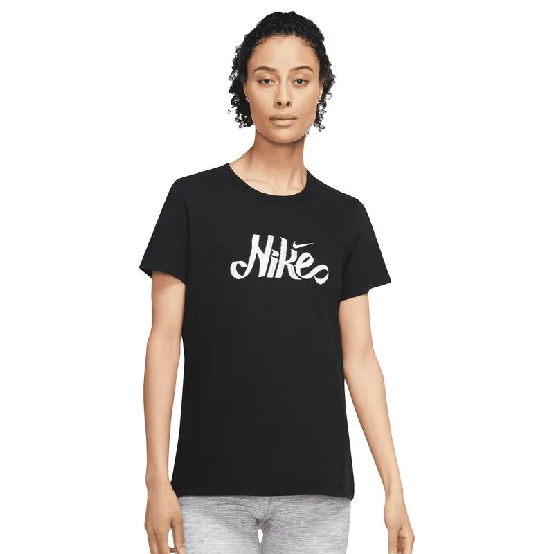 Camiseta Tee Mujer Nike W Nk Dfct Tee Nike Script