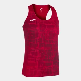 Camiseta tirantes mujer Elite VIII rojo