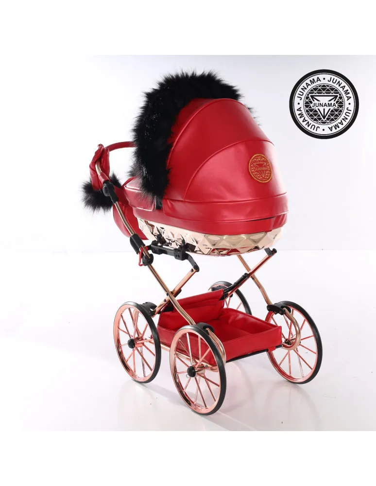 CARRO DE MUÑECA MINI RUDOLFH ROJO JUNAMA