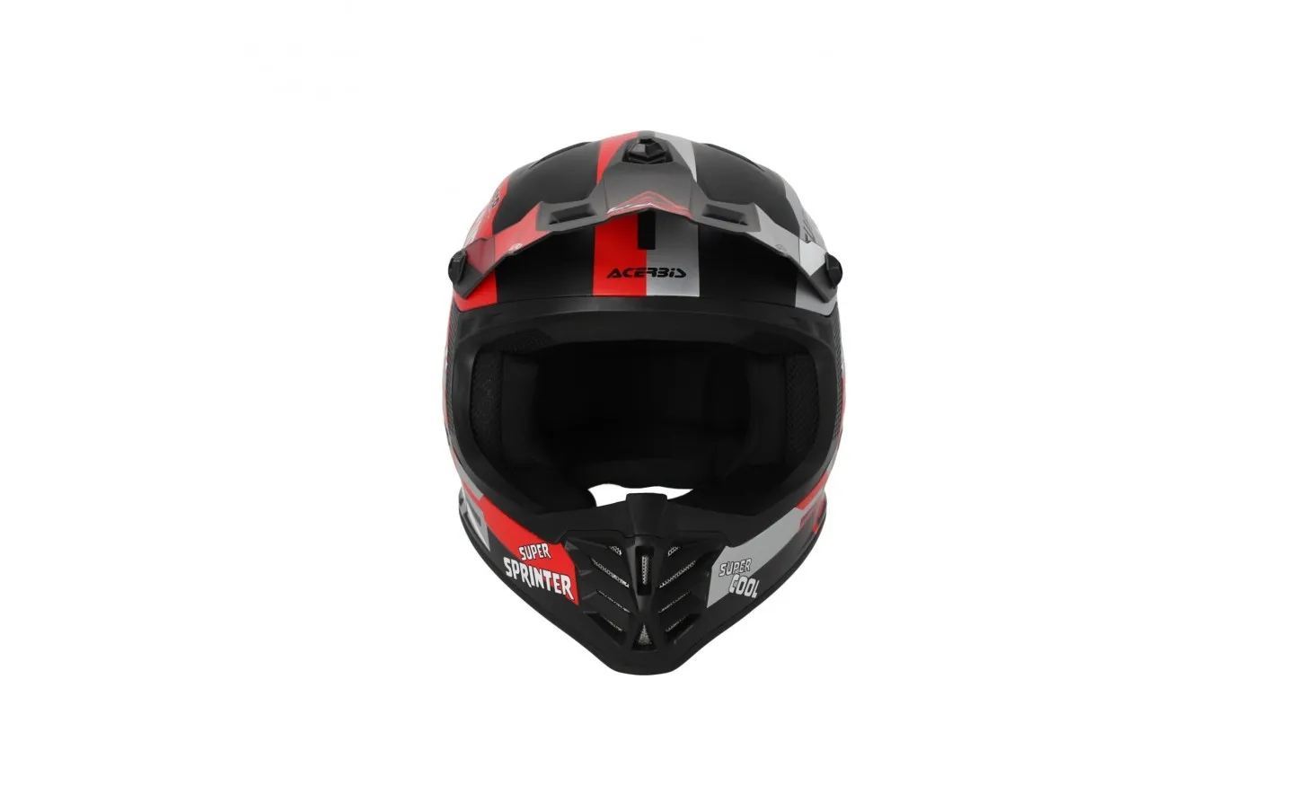 Casco Acerbis Inafntil Profile Negro Rojo |0025401.323|