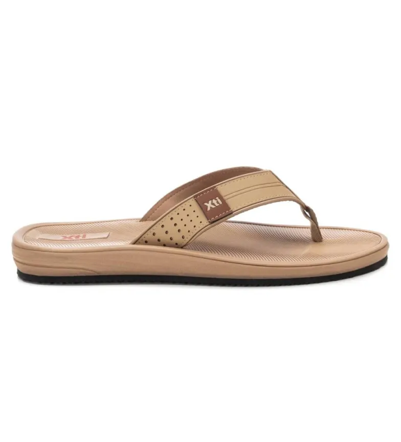 Chanclas 143347 taupe