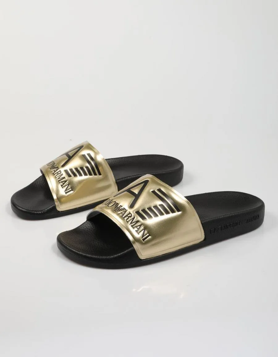  chanclas ARMANI EXCHANGE Xcp001 en Oro 74474