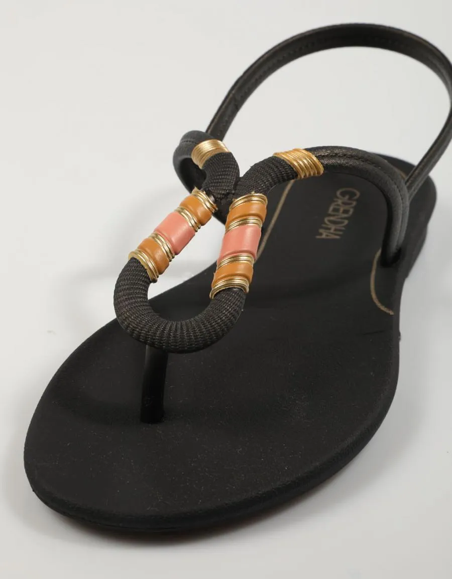  chanclas GRENDHA 18214 - Cacau Inspira Sa en Negro 79460