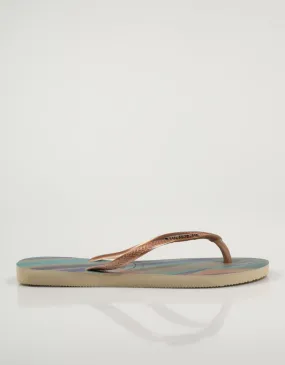  chanclas HAVAIANAS Hac.slim Iridescent en Platino 79289