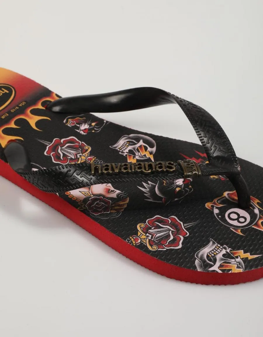  chanclas HAVAIANAS Hav en Negro 82801