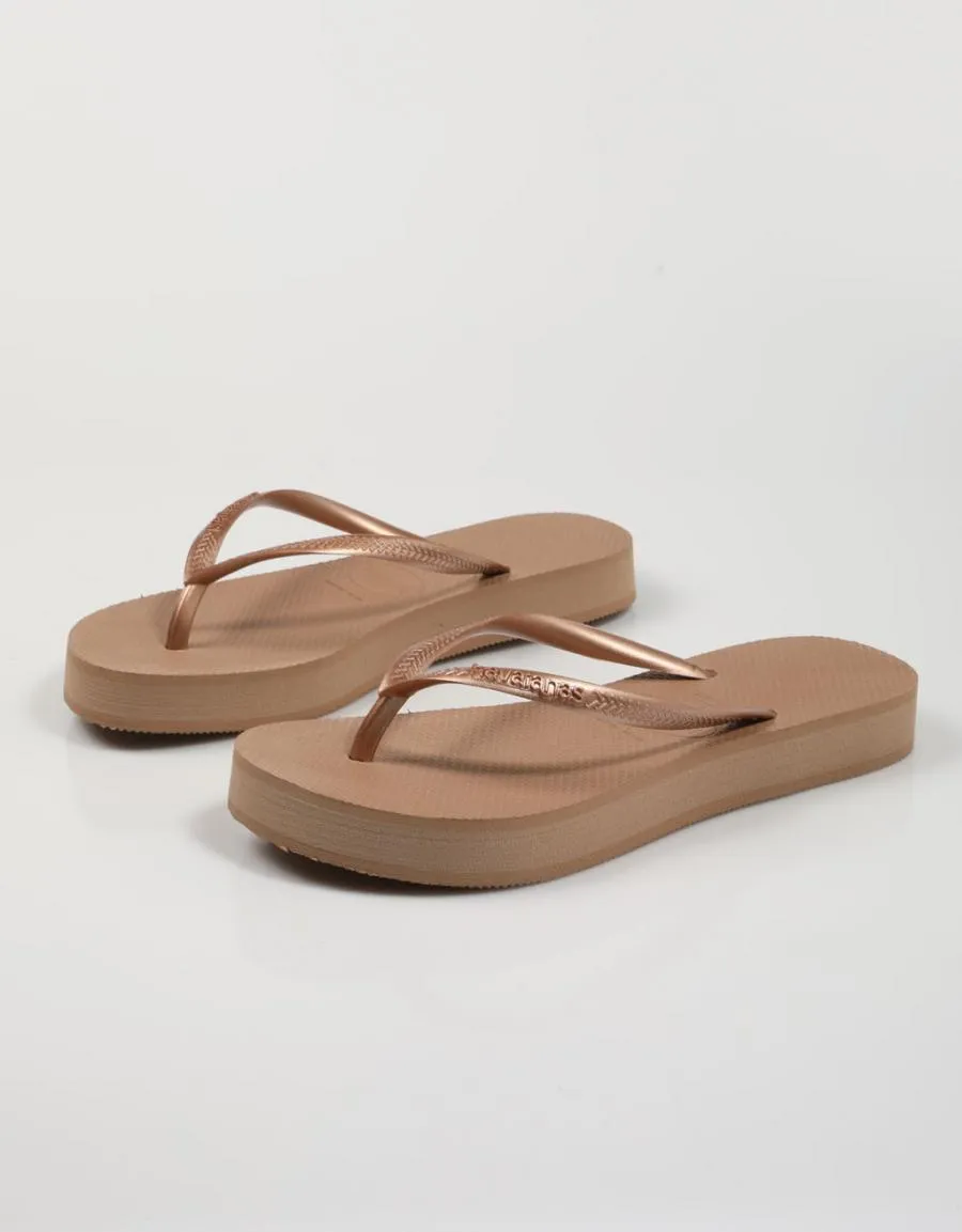  chanclas HAVAIANAS Slim en Marron 75251