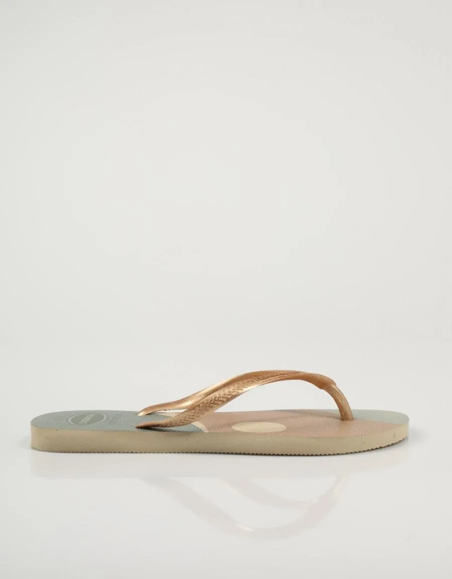  chanclas HAVAIANAS Slim en Oro 79276