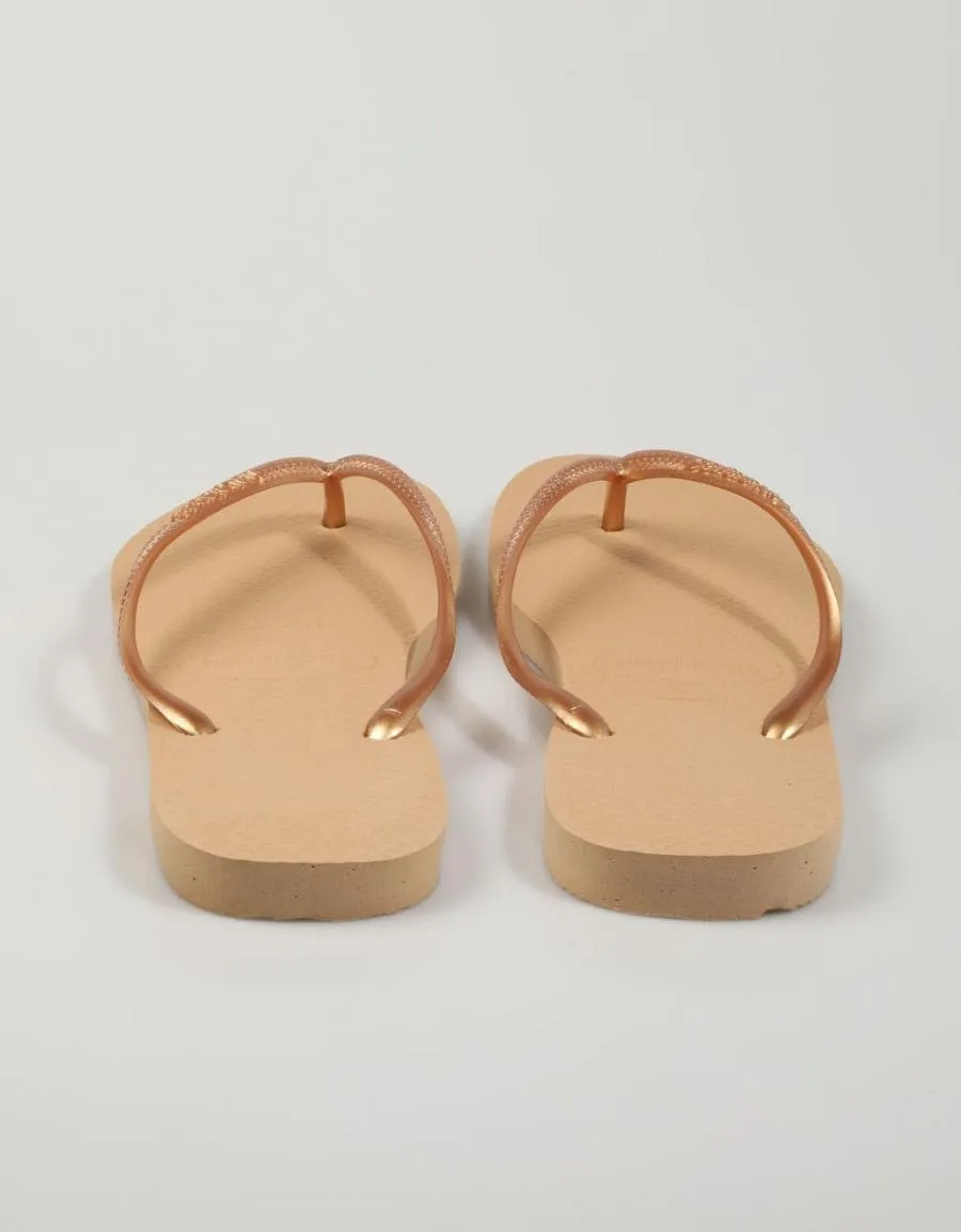  chanclas HAVAIANAS Slim en Platino 79267