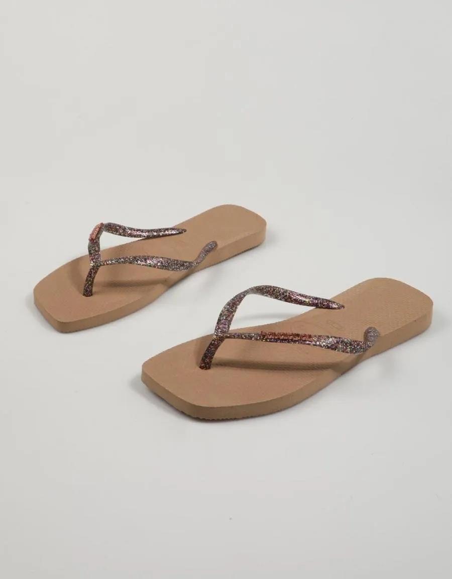  chanclas HAVAIANAS Square en Beige 82803