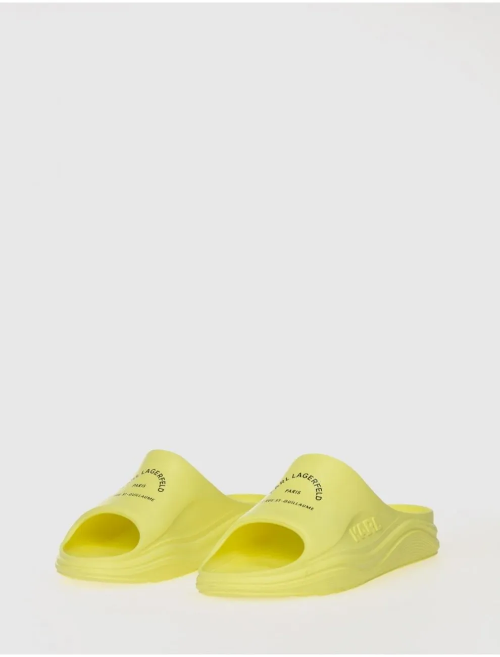 Chanclas Karl Lagerfeld Skoona Maison Karl Slide Amarillo