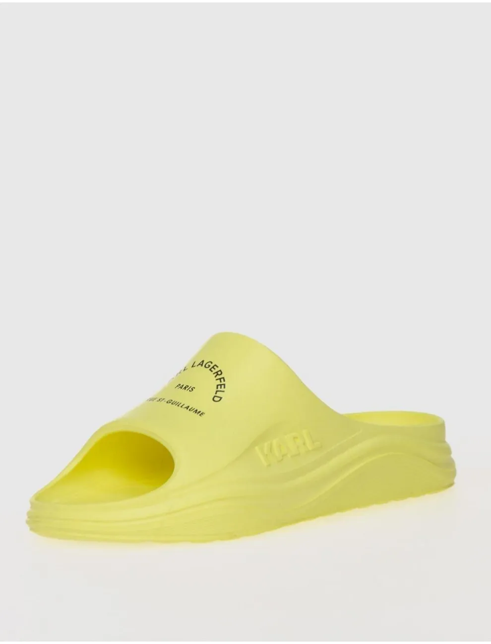 Chanclas Karl Lagerfeld Skoona Maison Karl Slide Amarillo