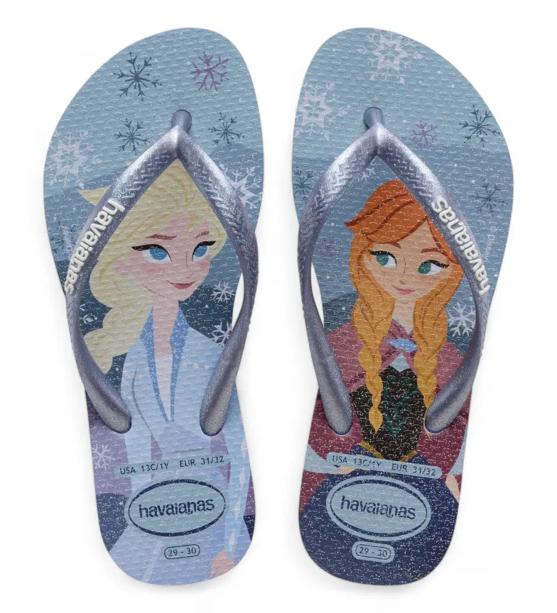 Chanclas Kids Slim Princess lila