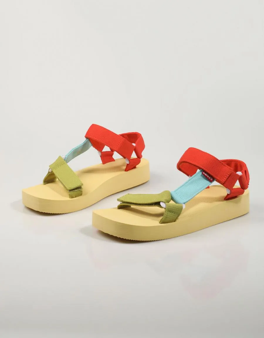  chanclas LEVIS Cadys Lace en Multicolor 77835