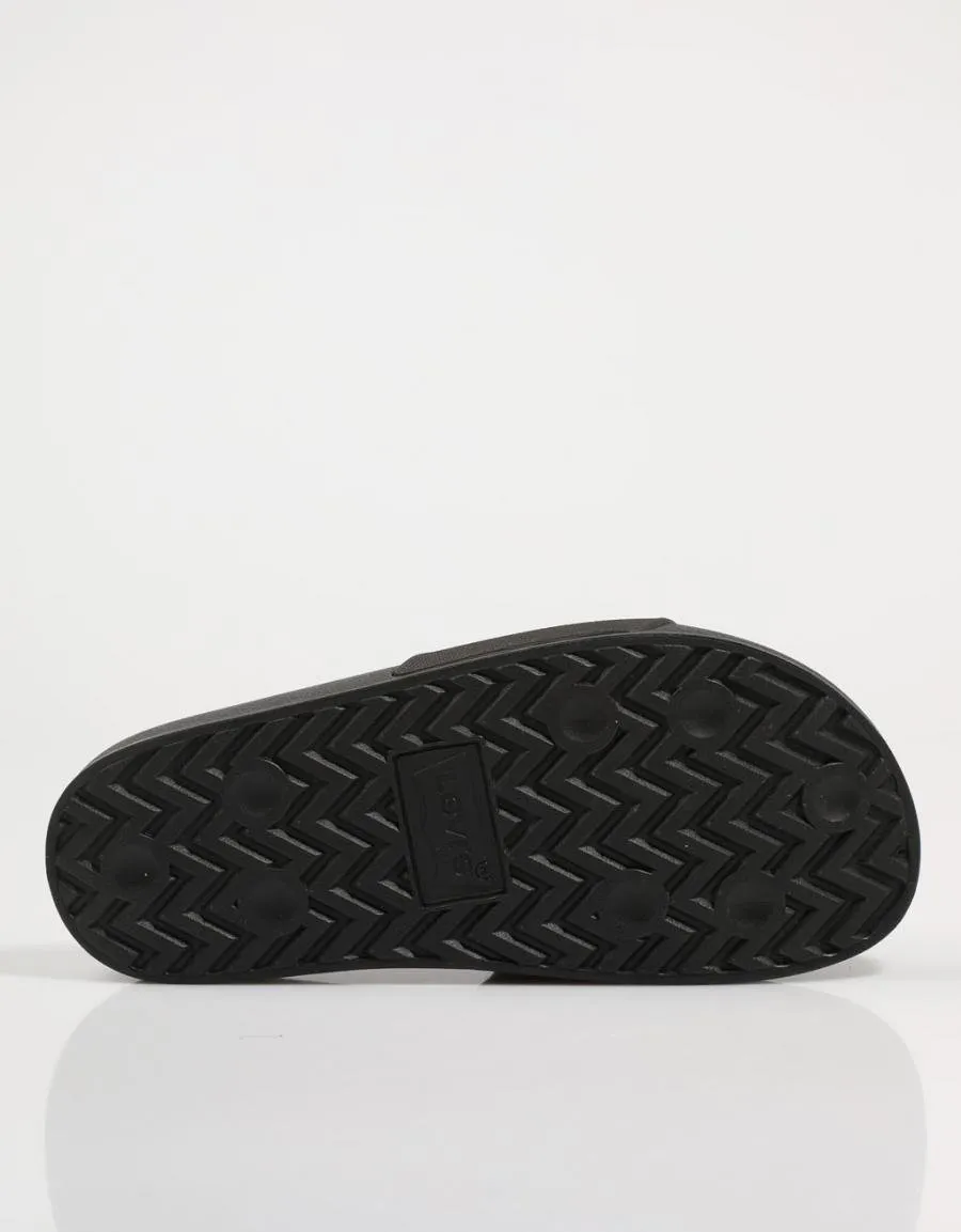  chanclas LEVIS June Perf S en Negro 77838