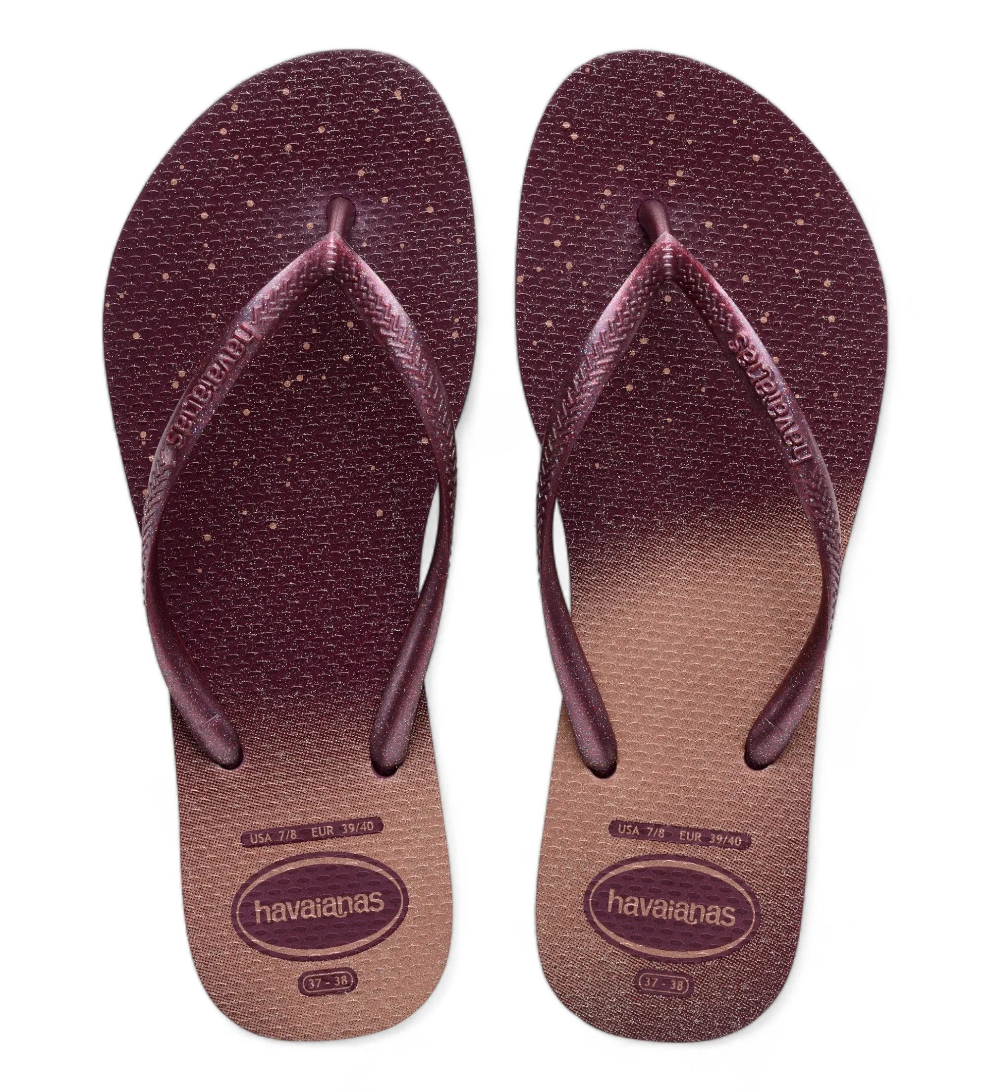 Chanclas Slim Gloss lila