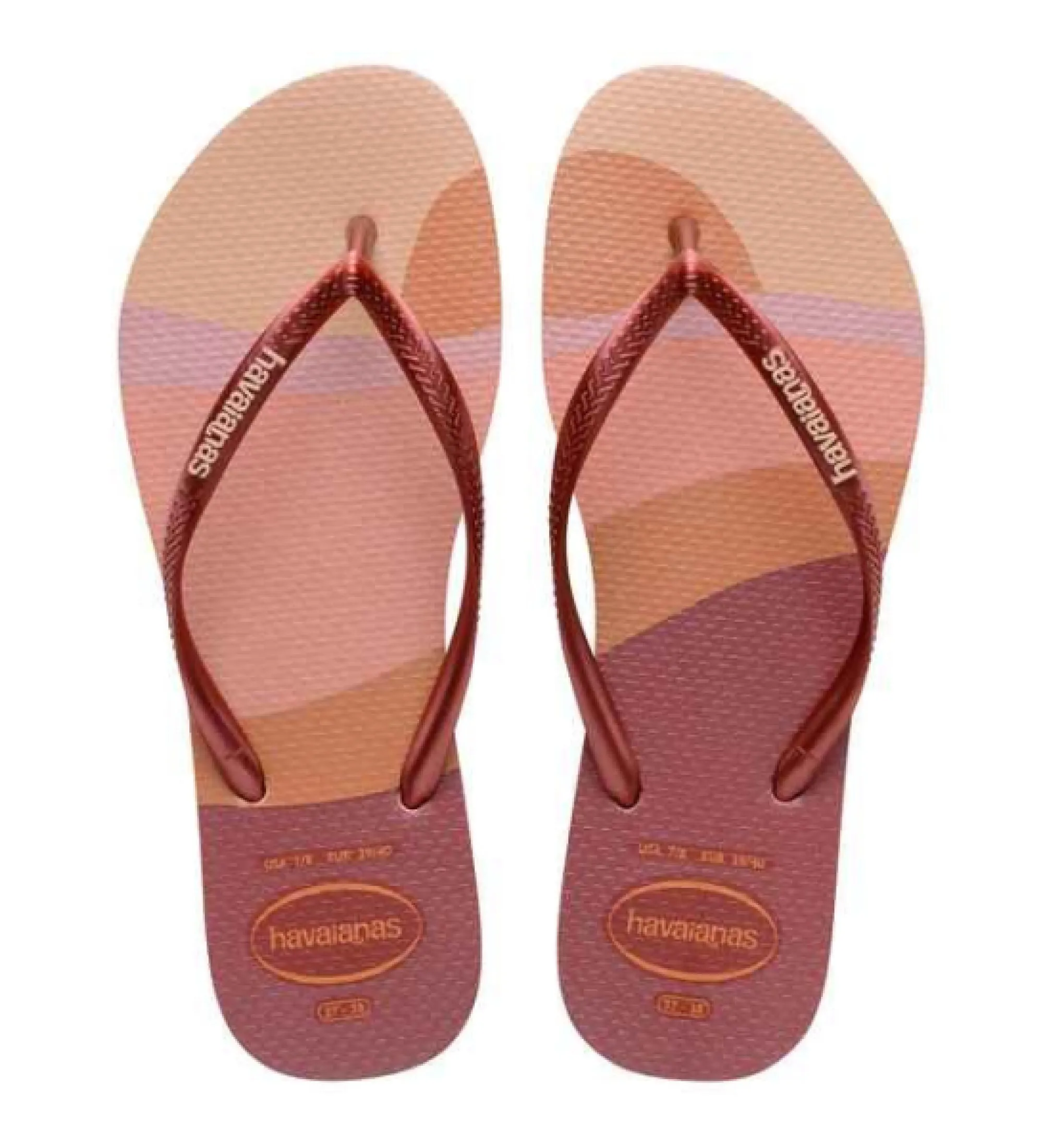 Chanclas Slim Palette Glow rosa